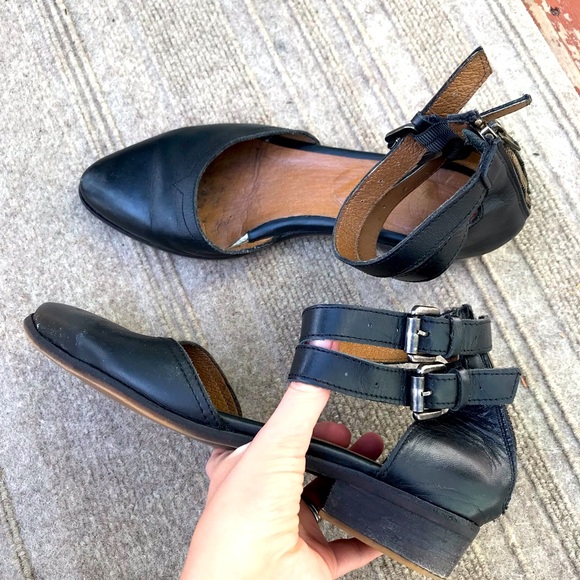 Sutro of San Francisco Shoes - Sutro of San Francisco Leather Flats